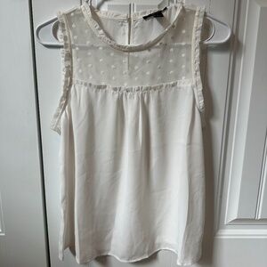 Forever 21 White sleeveless top